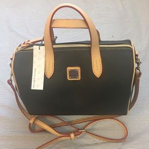 New Black Dooney and Bourke Satchel Handbag